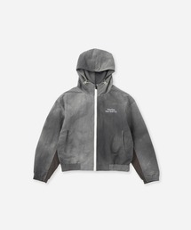 Marbledyed Zip Hoodie | WOMEN