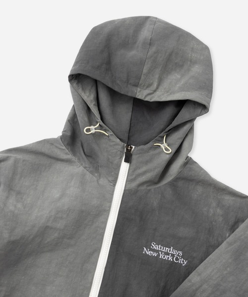 Saturdays Golf(サタデーズゴルフ)の「Marbledyed Zip Hoodie | WOMEN(ブルゾン・メンズ・グレー/ブラウン/ネイビー・S/M)」の6枚目の写真