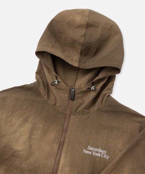 Saturdays Golf(サタデーズゴルフ)の「Marbledyed Zip Hoodie | WOMEN(ブルゾン・メンズ・グレー/ブラウン/ネイビー・S/M)」の5枚目の写真