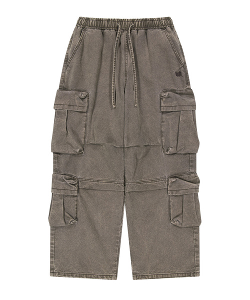 BROWNBREATH(ブラウンブレス)の「ダブルポケットストーンウォッシュパンツ(その他パンツ・レディース・ブラウン/チャコール・SMALL/MEDIUM/LARGE/X-LARGE)」の1枚目の写真