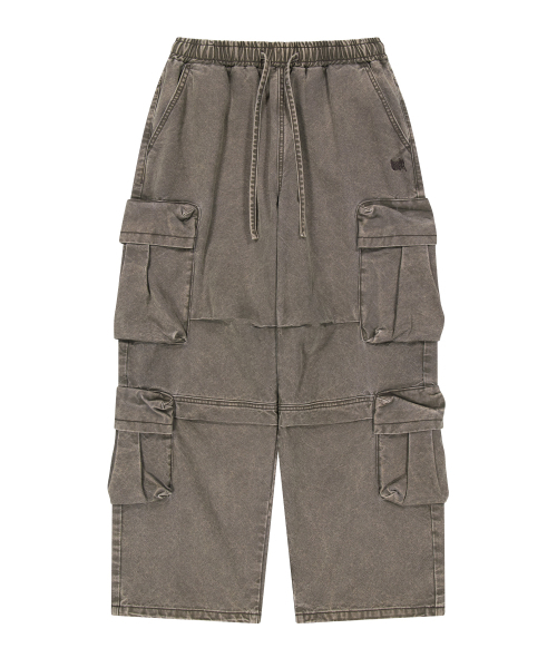 BROWNBREATH(ブラウンブレス)の「ダブルポケットストーンウォッシュパンツ(その他パンツ・レディース・ブラウン/チャコール・SMALL/MEDIUM/LARGE/X-LARGE)」の5枚目の写真