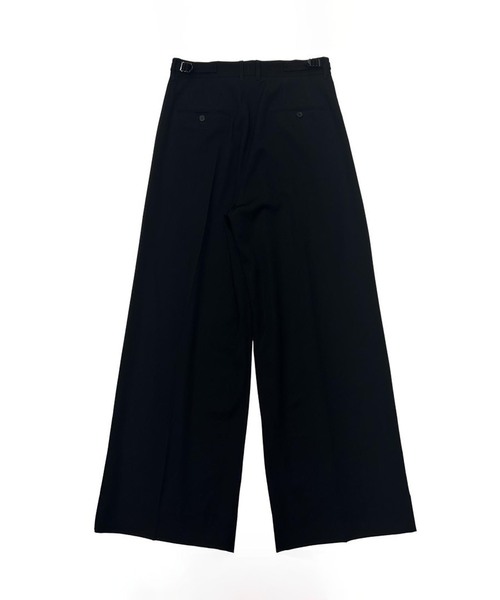 DAIRIKU（ダイリク）の「DAIRIKU / ダイリク "Billy" Sailor Super Wide Slacks（スラックス・メンズ・ブラック・MEDIUM/SMALL）」の3枚目の写真