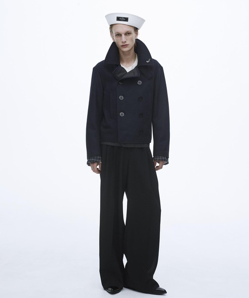 DAIRIKU（ダイリク）の「DAIRIKU / ダイリク "Billy" Sailor Super Wide Slacks（スラックス・メンズ・ブラック・MEDIUM/SMALL）」の4枚目の写真