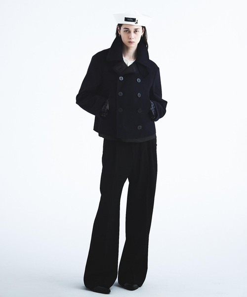 DAIRIKU（ダイリク）の「DAIRIKU / ダイリク "Billy" Sailor Super Wide Slacks（スラックス・メンズ・ブラック・MEDIUM/SMALL）」の5枚目の写真