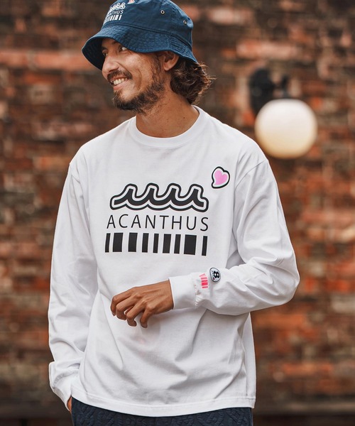 felkod(フィルコッド)の「mlt5859- Muta ACANTHUS Long Sleeve Tee ロングスリーブTシャツ(F26F040)(Tシャツ/カットソー・メンズ・ネイビー/ホワイト/ブラック・S/XL/L/M)」の1枚目の写真