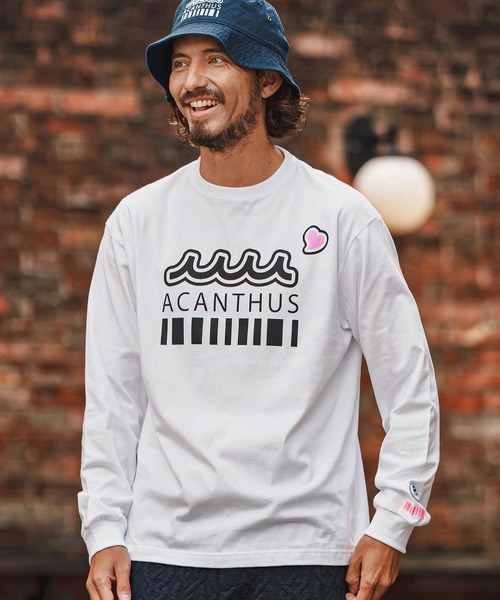 felkod(フィルコッド)の「mlt5859- Muta ACANTHUS Long Sleeve Tee ロングスリーブTシャツ(F26F040)(Tシャツ/カットソー・メンズ・ネイビー/ホワイト/ブラック・S/XL/L/M)」の4枚目の写真