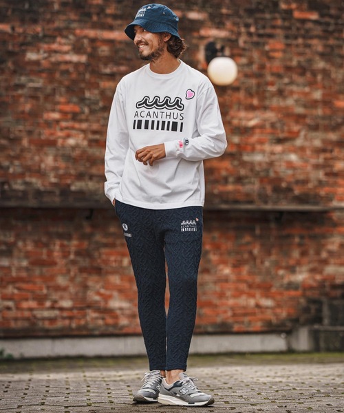 felkod(フィルコッド)の「mlt5859- Muta ACANTHUS Long Sleeve Tee ロングスリーブTシャツ(F26F040)(Tシャツ/カットソー・メンズ・ネイビー/ホワイト/ブラック・S/XL/L/M)」の7枚目の写真