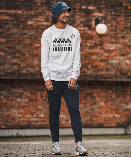felkod(フィルコッド)の「mlt5859- Muta ACANTHUS Long Sleeve Tee ロングスリーブTシャツ(F26F040)(Tシャツ/カットソー・メンズ・ネイビー/ホワイト/ブラック・S/XL/L/M)」の8枚目の写真