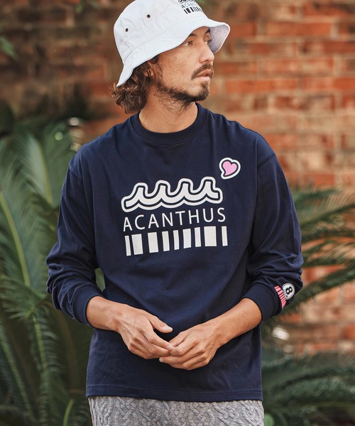 felkod(フィルコッド)の「mlt5859- Muta ACANTHUS Long Sleeve Tee ロングスリーブTシャツ(F26F040)(Tシャツ/カットソー・メンズ・ネイビー/ホワイト/ブラック・S/XL/L/M)」の10枚目の写真