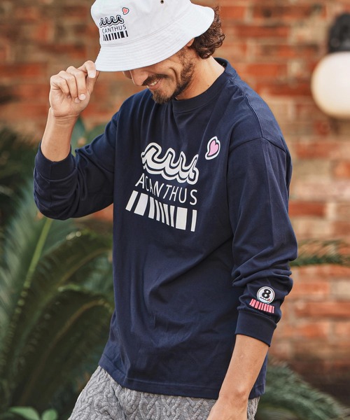 felkod(フィルコッド)の「mlt5859- Muta ACANTHUS Long Sleeve Tee ロングスリーブTシャツ(F26F040)(Tシャツ/カットソー・メンズ・ネイビー/ホワイト/ブラック・S/XL/L/M)」の12枚目の写真