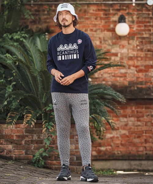 felkod(フィルコッド)の「mlt5859- Muta ACANTHUS Long Sleeve Tee ロングスリーブTシャツ(F26F040)(Tシャツ/カットソー・メンズ・ネイビー/ホワイト/ブラック・S/XL/L/M)」の14枚目の写真