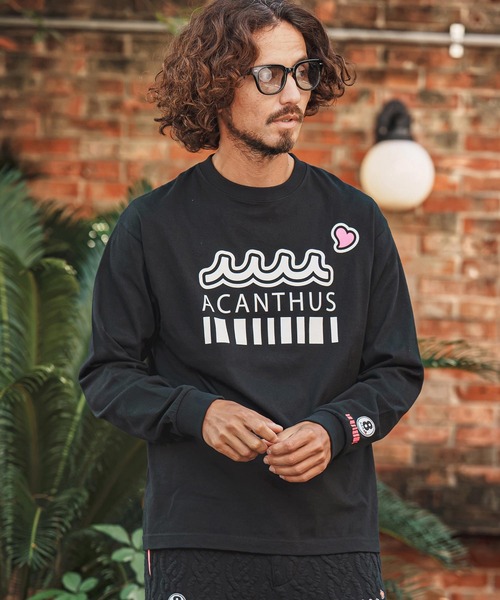 felkod(フィルコッド)の「mlt5859- Muta ACANTHUS Long Sleeve Tee ロングスリーブTシャツ(F26F040)(Tシャツ/カットソー・メンズ・ネイビー/ホワイト/ブラック・S/XL/L/M)」の18枚目の写真
