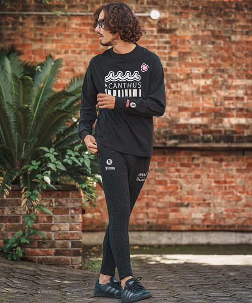 felkod(フィルコッド)の「mlt5859- Muta ACANTHUS Long Sleeve Tee ロングスリーブTシャツ(F26F040)(Tシャツ/カットソー・メンズ・ネイビー/ホワイト/ブラック・S/XL/L/M)」の19枚目の写真