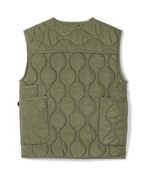 GRIP SWANY(グリップスワニー)の「【GSWV‐294】 QUILTING VEST(ベスト・レディース・ブラック/オリーブ・FREE)」の4枚目の写真