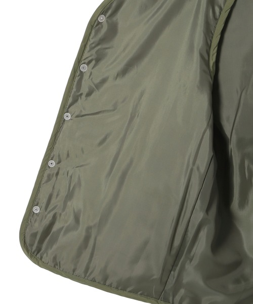 GRIP SWANY(グリップスワニー)の「【GSWV‐294】 QUILTING VEST(ベスト・レディース・ブラック/オリーブ・FREE)」の9枚目の写真