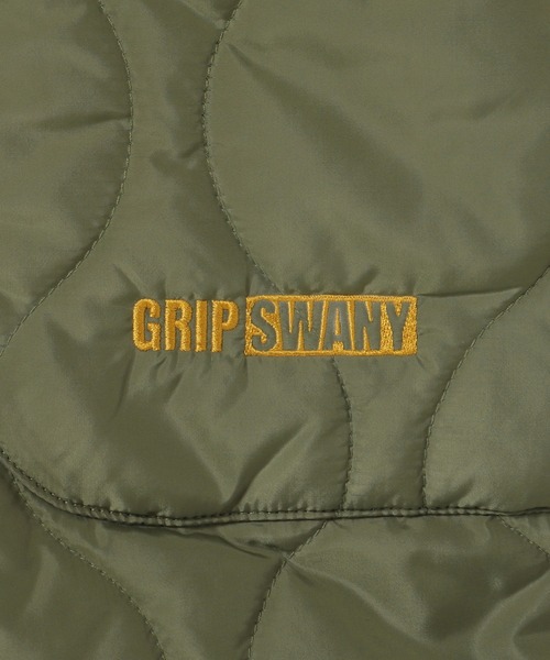 GRIP SWANY(グリップスワニー)の「【GSWV‐294】 QUILTING VEST(ベスト・レディース・ブラック/オリーブ・FREE)」の11枚目の写真