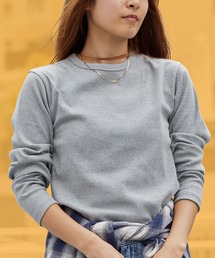 AVIREX/アビレックス DAILY RIB L/S CREW NECK T-SHIRT デイリー リブ 長袖 クルーネック Tシャツ 抗菌防臭 ロンT 無地 シンプル 定番 ベーシック メンズ レディース 2026年 秋 秋服 冬 冬服