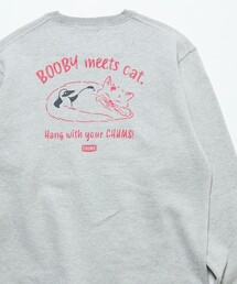 CHUMS/チャムス 別注 キャッツ ミーツ ブービー スウェット / Cats Meets BOOBY SWT