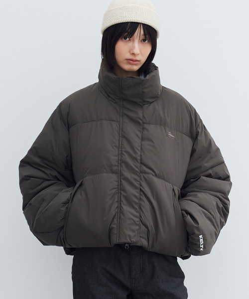 KELTY(ケルティ)の「KELTY/ケルティ インサレーションクロップジャケット KE24212081 【手洗い可能】(ダウンジャケット/コート・レディース・ボルドー/カーキ・FREE)」の1枚目の写真