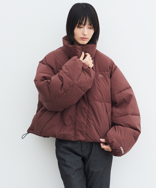 KELTY(ケルティ)の「KELTY/ケルティ インサレーションクロップジャケット KE24212081 【手洗い可能】(ダウンジャケット/コート・レディース・ボルドー/カーキ・FREE)」の10枚目の写真