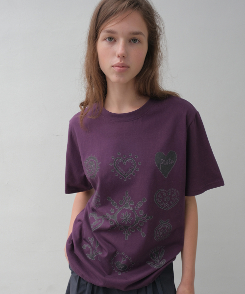 PESTO(ペスト)の「パターンTシャツ GREYF(Tシャツ/カットソー・レディース・その他・FREE)」の1枚目の写真