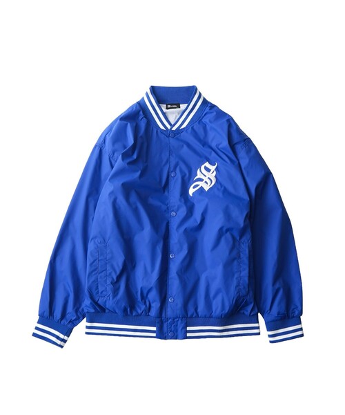 Subciety(サブサエティ)の「Nylon stadium jkt(ブルゾン・メンズ・ブラック/バーガンディー/ブルー・M/XL/XXL/S/L)」の11枚目の写真