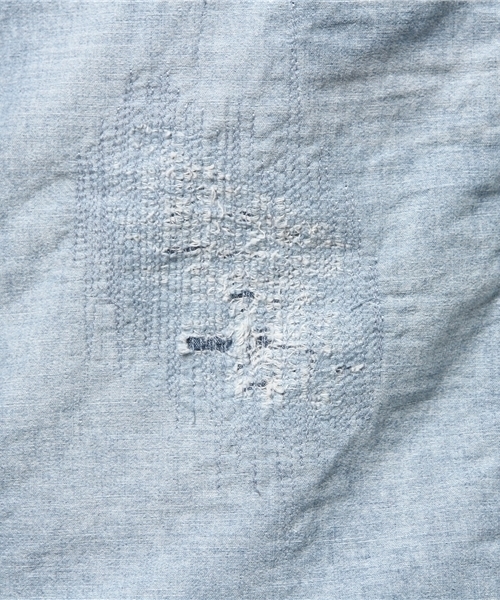 REMI RELIEF（レミレリーフ）の「REMI RELIEF(レミ　レリーフ) シャンブレーデニムウエスタンシャツ / 03/RN16189031（シャツ/ブラウス・メンズ・ライトブルー・M/L）」の7枚目の写真