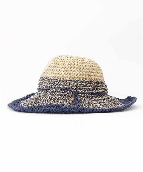 チャイハネ（チャイハネ）の「【チャイハネ】グラデーションつば広ハット（ハット・レディース・ベージュ/ネイビー/ブラウン・FREE）」の11枚目の写真