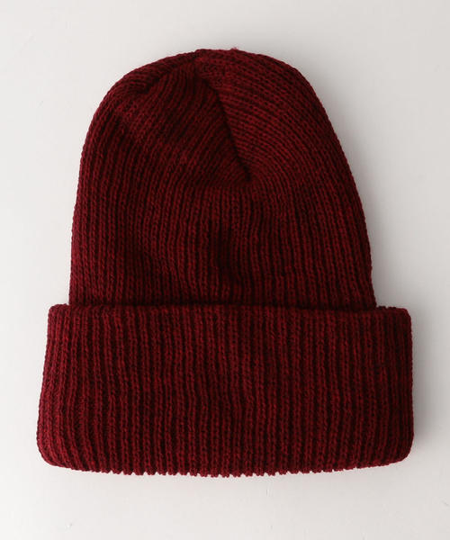 green label relaxing（グリーンレーベルリラクシング）の「BC MADE IN USA ビーニーキャップ ◆（ニットキャップ/ビーニー・メンズ・ブラック/ダークグレー/ブラウン/ワインレッド/オレンジ系その他/オリーブ/ロイヤルブルー/ネイビー/その他1/ターコイズブルー/ダークグリーン/ダークブラウン・FREE）」の17枚目の写真