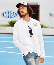 HYSTERIC GLAMOUR | SEE NO EVIL刺繍 長袖オープンカラーSH(シャツ/ブラウス)