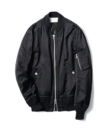 ESTNATION | ESTNATION サテンMA-1ブルゾン(MA-1)