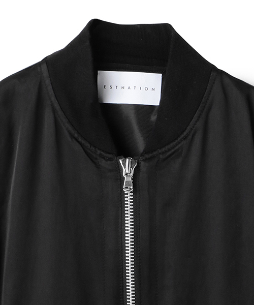 ESTNATION（エストネーション）の「ESTNATION サテンMA-1