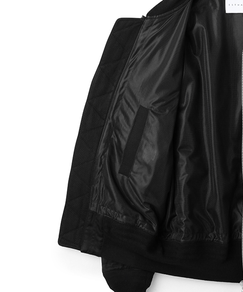 ESTNATION（エストネーション）の「ESTNATION サテンMA-1ブルゾン（MA-1・メンズ・ホワイト/ブラック/オリーブ・LARGE/MEDIUM/SMALL）」の20枚目の写真