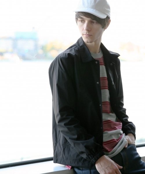 GLOBAL WORK（グローバルワーク）の「【快適機能付き】ウォッシュローキャップ/745640（キャップ・メンズ・ベージュ/ブルー/ブラック/ホワイト/ブルー系その他/ネイビー/ダークブルー・FREE）」の9枚目の写真