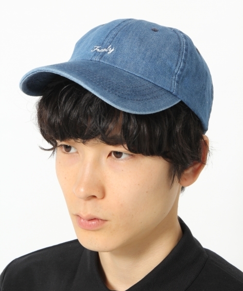 GLOBAL WORK（グローバルワーク）の「【快適機能付き】ウォッシュローキャップ/745640（キャップ・メンズ・ベージュ/ブルー/ブラック/ホワイト/ブルー系その他/ネイビー/ダークブルー・FREE）」の21枚目の写真