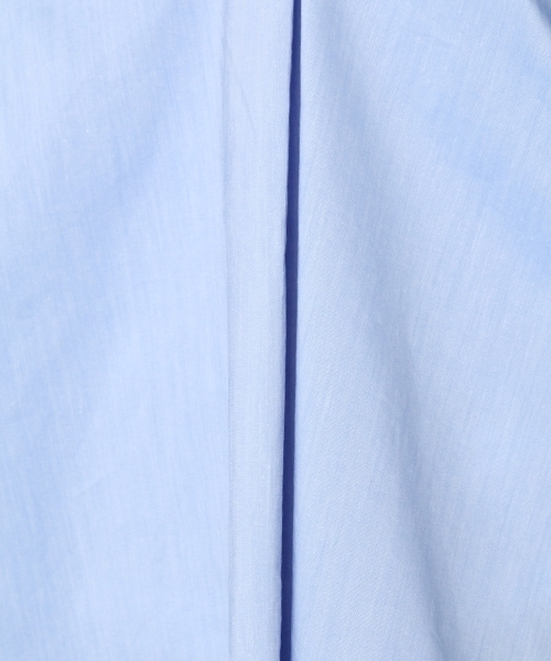 Andemiu（アンデミュウ）の「バックレースＵＰスキッパー749653（シャツ/ブラウス・レディース・キャメル/ホワイト/ライトブルー・FREE）」の11枚目の写真