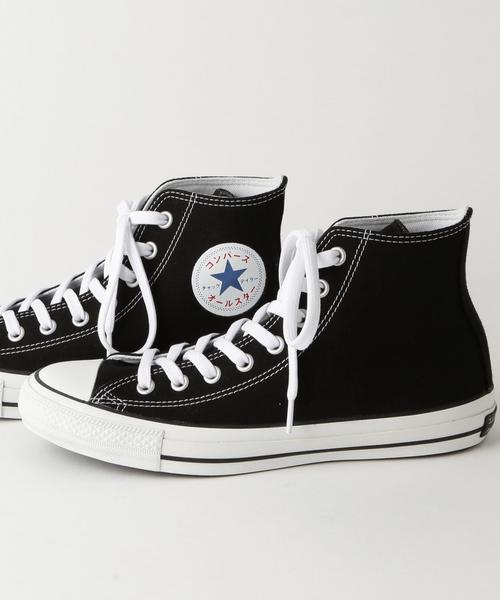 Another Edition（アナザーエディション）の「CONVERSE 100 KATAKANA HI（スニーカー・レディース・ブラック/ライトブルー・24.0cm/25.0cm/23.0cm）」の2枚目の写真