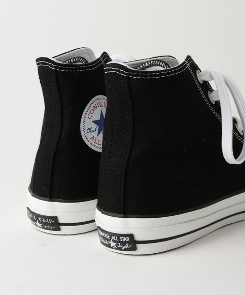 Another Edition（アナザーエディション）の「CONVERSE 100 KATAKANA HI（スニーカー・レディース・ブラック/ライトブルー・24.0cm/25.0cm/23.0cm）」の4枚目の写真