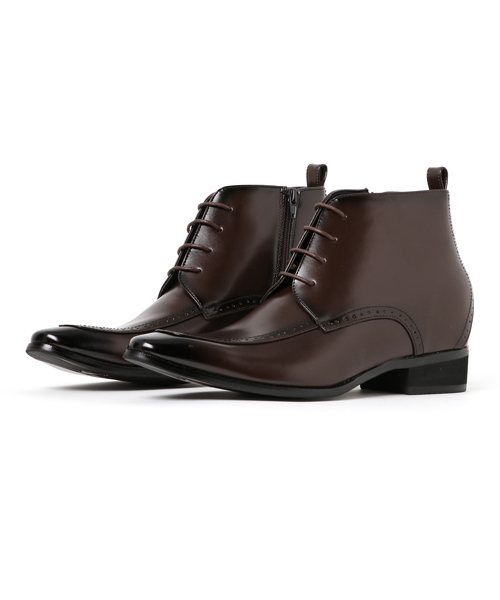 SVEC（シュベック）の「インヒール ドレスブーツ ビジネス / インヒール内蔵シューズ（ブーツ・レディース・ブラック/ホワイト/ブラウン・S/L/XL/XX-LARGE/M）」の3枚目の写真