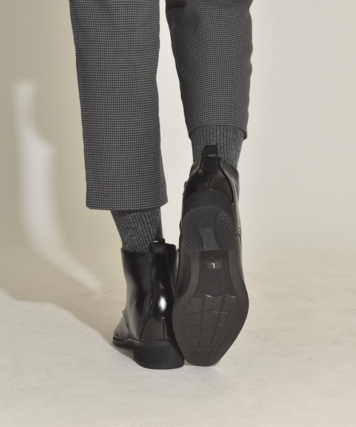 SVEC（シュベック）の「インヒール ドレスブーツ ビジネス / インヒール内蔵シューズ（ブーツ・レディース・ブラック/ホワイト/ブラウン・S/L/XL/XX-LARGE/M）」の10枚目の写真