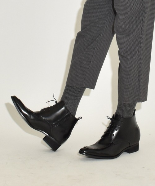 SVEC（シュベック）の「インヒール ドレスブーツ ビジネス / インヒール内蔵シューズ（ブーツ・レディース・ブラック/ホワイト/ブラウン・S/L/XL/XX-LARGE/M）」の8枚目の写真