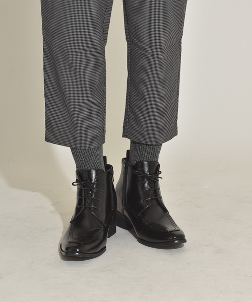 SVEC（シュベック）の「インヒール ドレスブーツ ビジネス / インヒール内蔵シューズ（ブーツ・レディース・ブラック/ホワイト/ブラウン・S/L/XL/XX-LARGE/M）」の7枚目の写真