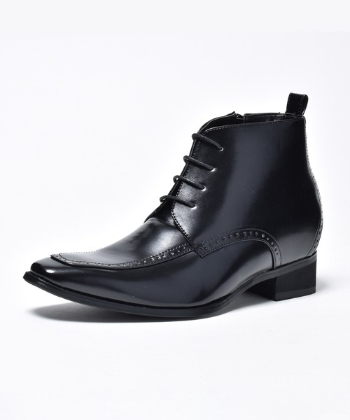 SVEC（シュベック）の「インヒール ドレスブーツ ビジネス / インヒール内蔵シューズ（ブーツ・レディース・ブラック/ホワイト/ブラウン・S/L/XL/XX-LARGE/M）」の12枚目の写真