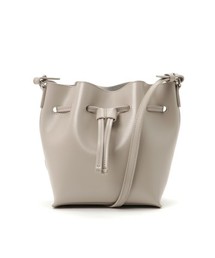 【YAHKI】レザー巾着ミニショルダーバッグ