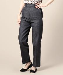 BEAUTY&YOUTH UNITED ARROWS | BY デニムハイウエストテーパードパンツ о(デニムパンツ)