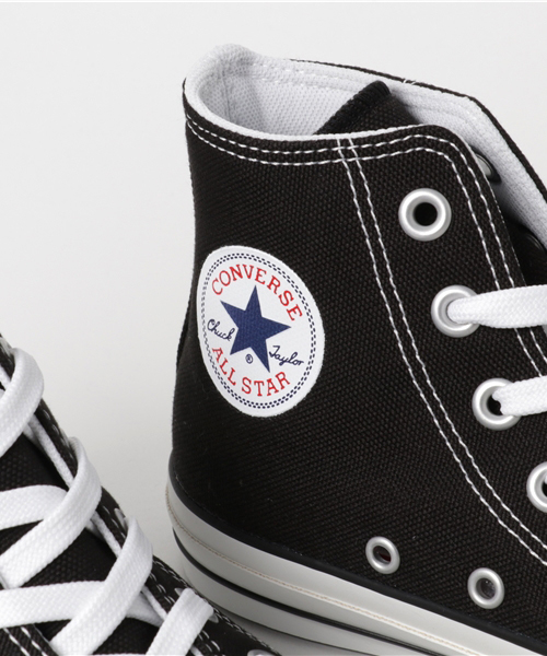 CONVERSE（コンバース）の「CONVERSE ALL STAR 100 カラーズ Hi（スニーカー・レディース・ブラック/ホワイト/ネイビー/レッド・23cm/24cm/23.5cm/24.5cm/25cm）」の7枚目の写真