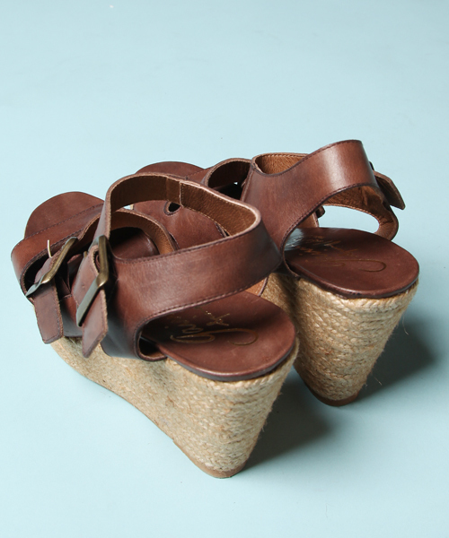 CIAOPANIC（チャオパニック）の「GAIMO×Ciaopanic3ベルトウェッジ（サンダル・レディース・モカ/キャメル/レッド・22.5cm/23.5cm/24.5cm）」の10枚目の写真