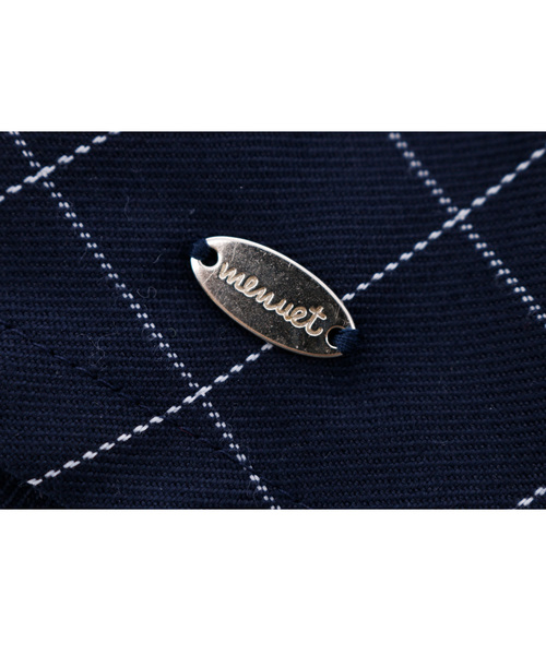 Catherine Cottage（キャサリンコテージ）の「Aラインチェックワンピース（ワンピース・キッズ・グレー/ネイビー・110/120/130/140）」の4枚目の写真