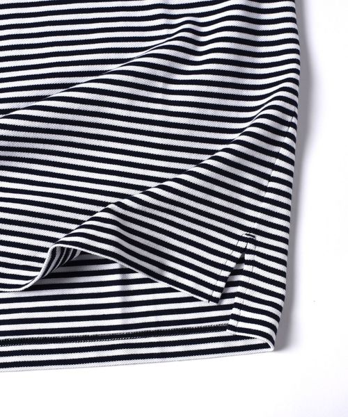 LACOSTE（ラコステ）の「LACOSTE: 別注 ドロップテイル ビッグ ポケット Tシャツ（Tシャツ/カットソー・メンズ・ホワイト/チャコールグレー/ダークネイビー/ネイビー/グリーン/ブルー・LARGE/MEDIUM/SMALL/X-LARGE/X-SMALL）」の13枚目の写真