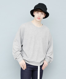 EMMA CLOTHES | TRビッグサイズドロップショルダースウェット(スウェット)